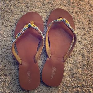 capelli jelly flip flops